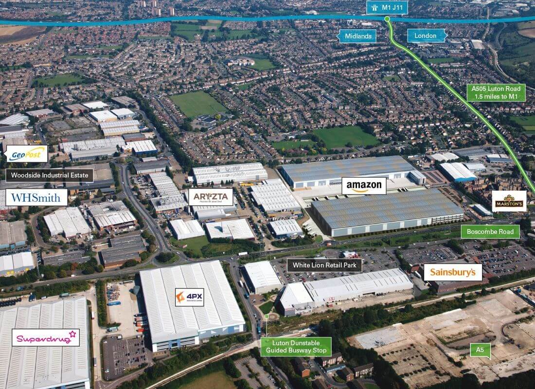 Prologis Park Dunstable Masterplan