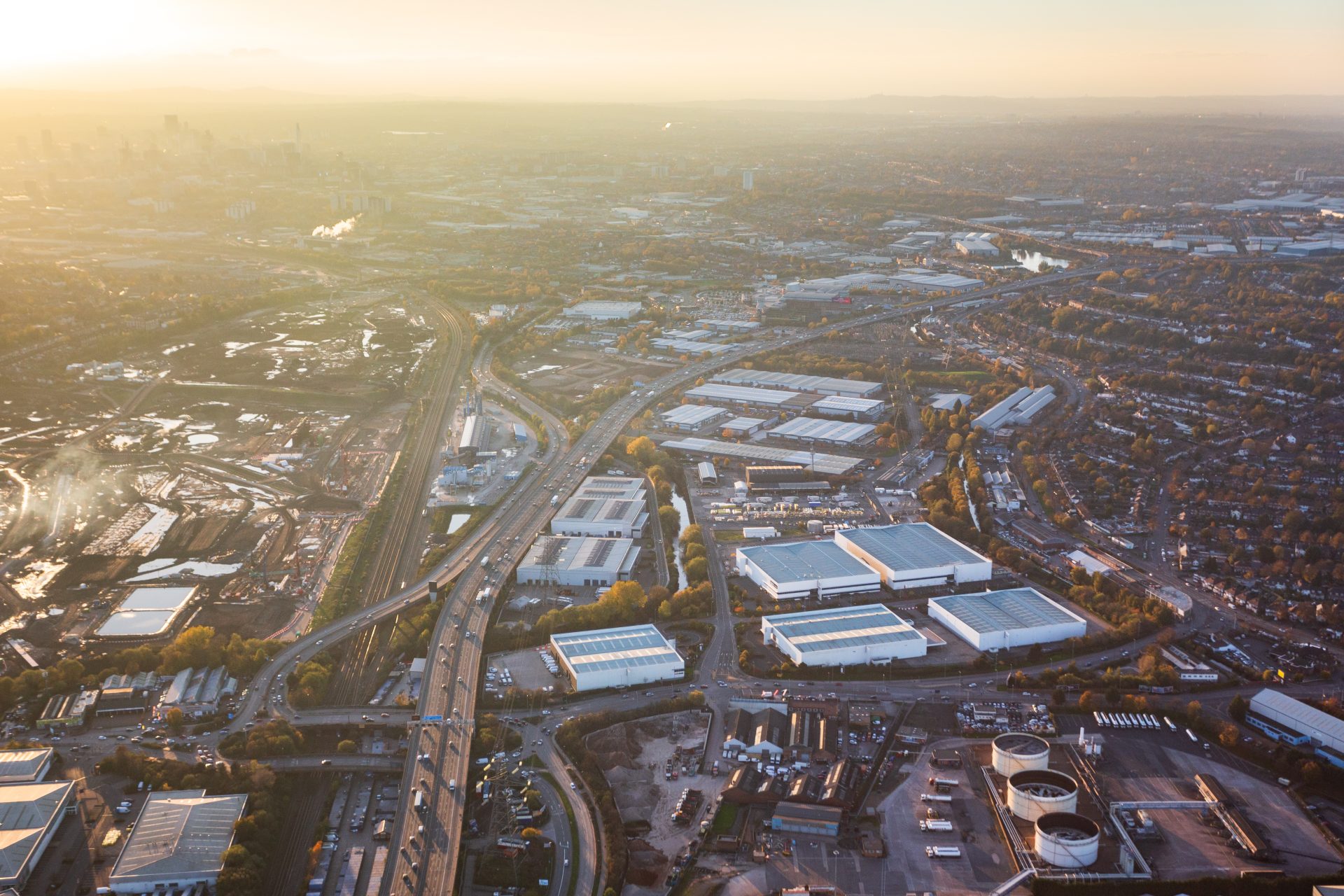 Aerial image of Prologis Park Bromford Gate