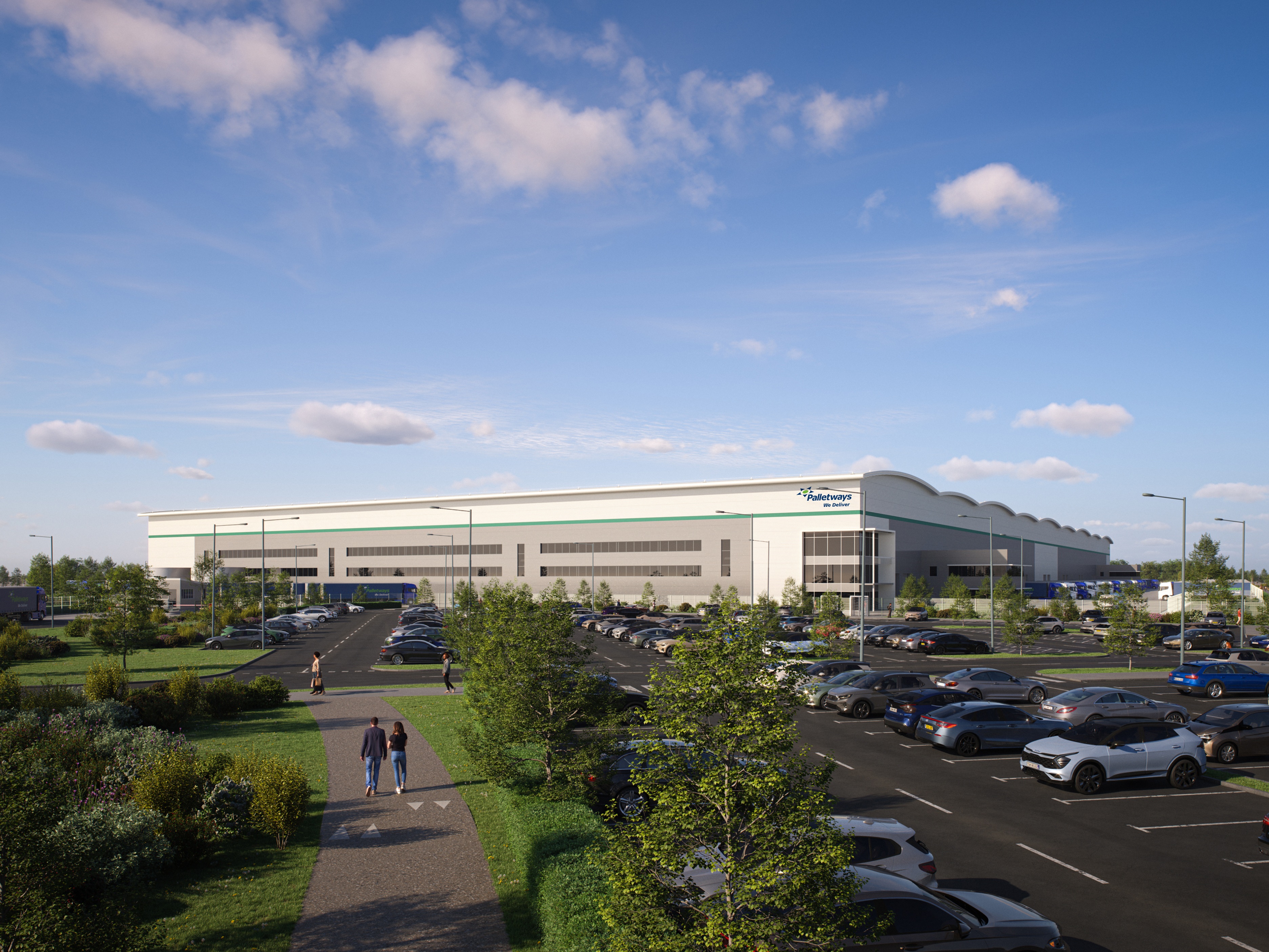CGI of proposed development at Prologis Park Fradley