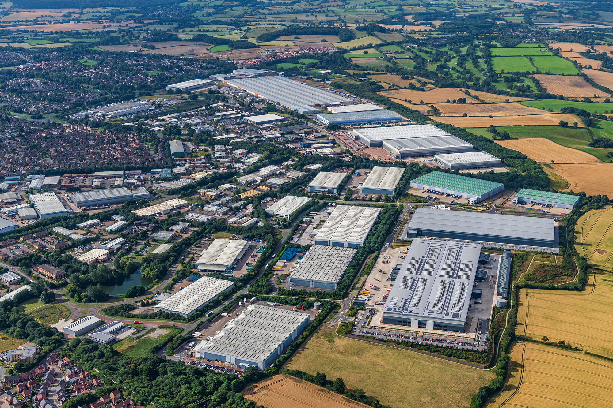 Prologis Apex Park aerial