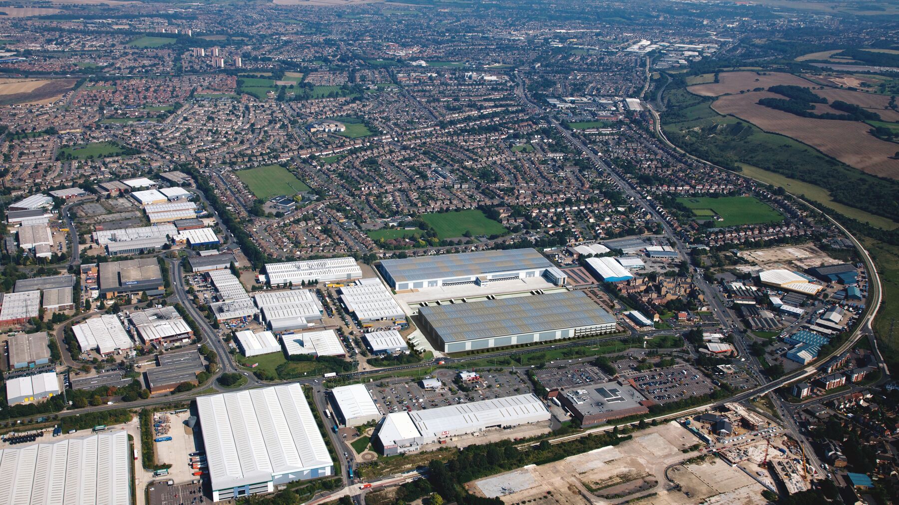 Dunstable aerial 2018