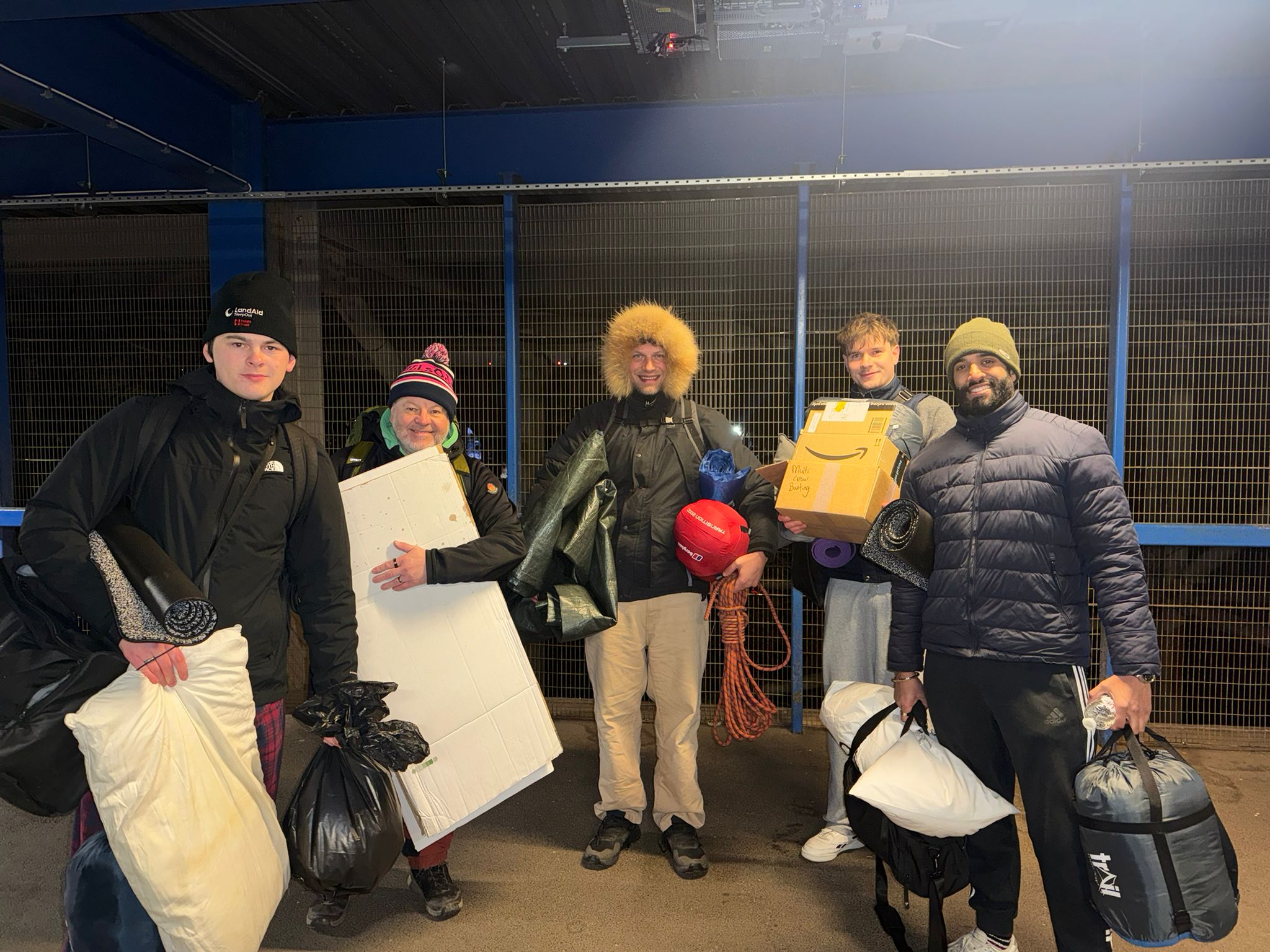 Landaid Sleepout 2026 Prologis Team 