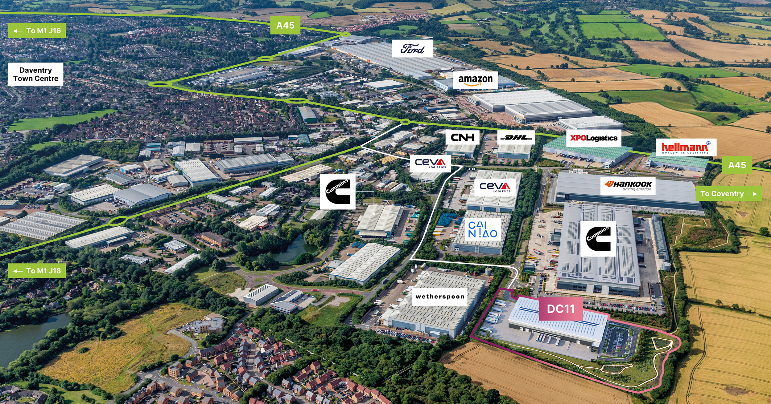 Prologis Apex Park masterplan
