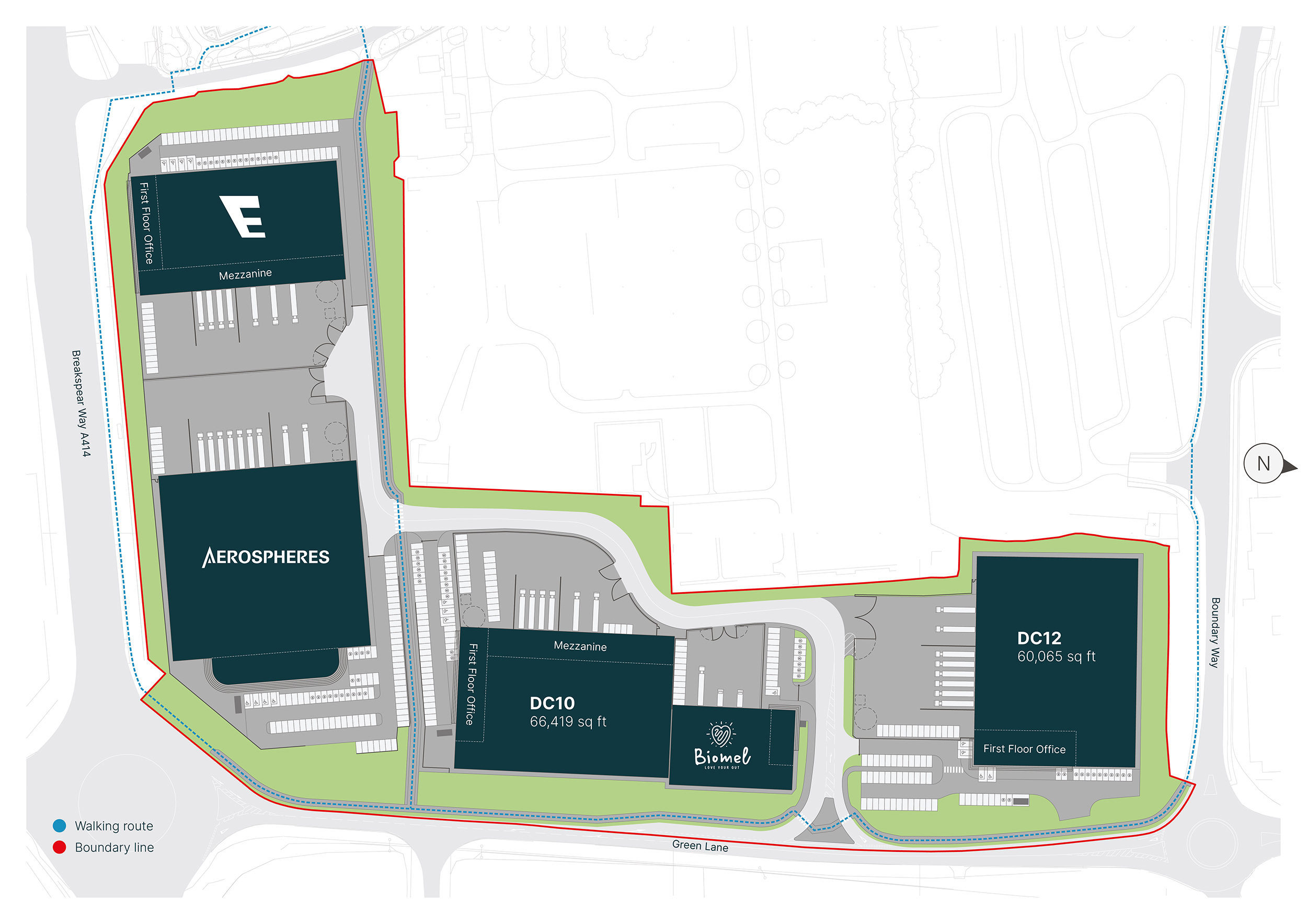 Prologis Park Hemel Hempstead masterplan