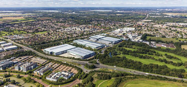 Aerial of West London