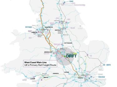 Prologis DIRFT Railfreight Map