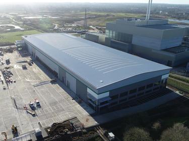 Aerial view of Prologis Beddington Park DC3&4