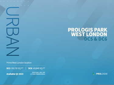 Prologis Park London West DC5 DC6 brochure 