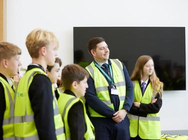 Group of students at the Careers Week
