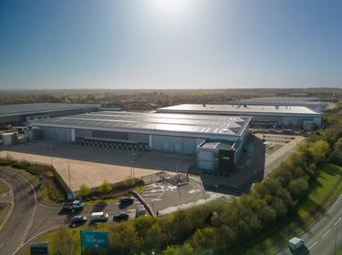 Ryton DC4 aerial image of front elevation