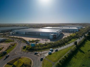 Ryton DC4 aerial image of front elevation 