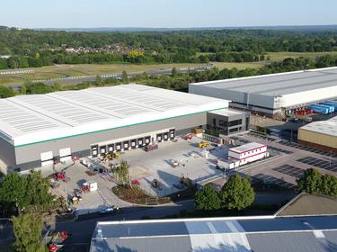 Brooklands DC1 site aerial shot