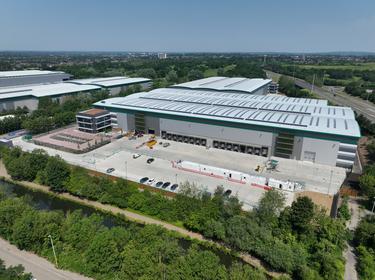 Prologis Park West London June 23 drone shot 