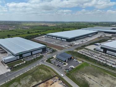 Prologis Dirft site drone photo