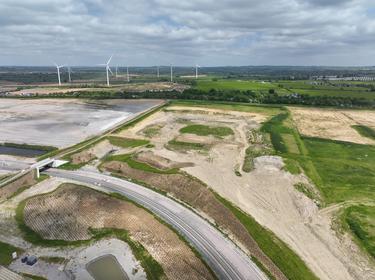 Prologis Dirft site plan drone photo May 2023