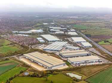 Prologis Park Pineham Park aerial