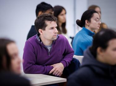 Students at The Hub at DIRFT 