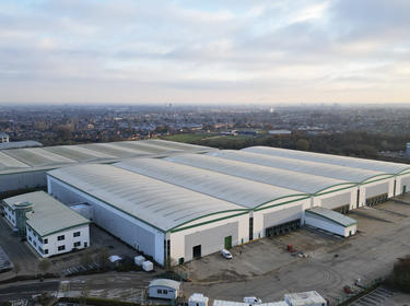 Aerial Shot of Coventry DC10