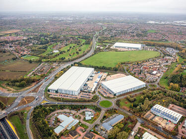 Prologis Grange Park aerial