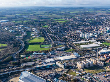 Aerial image of Prologis Park Luton 