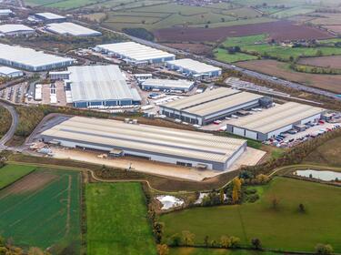 Prologis Park Pineham aerial