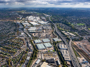 Aerial photo of Prologis Park Bromford Gate