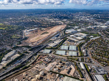 Aerial Prologis Park Bromford Gate	