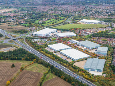 Aerial image of Prologis Grange Park