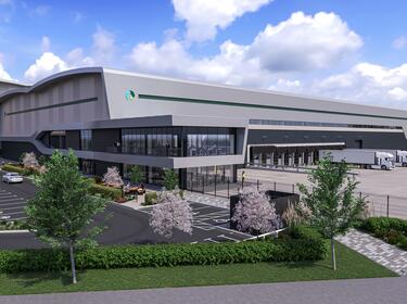Distribution Centre at Daventry International Rail Freight Terminal