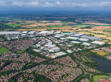 Prologis Apex Park aerial