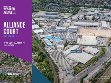 Alliance Court brochure cover
