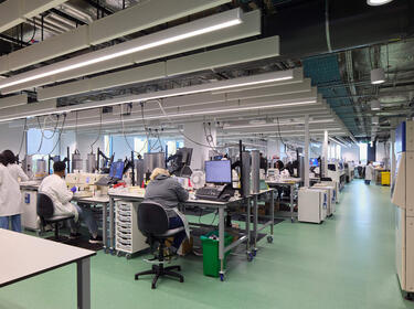 Laboratory at Cambridge Biomedical Campus