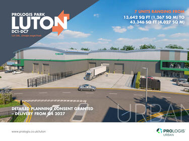 Prologis Park Luton DC1-7 BTS brochure cover