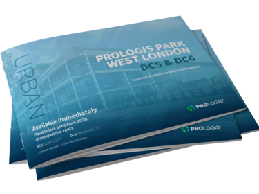Prologis Park London West DC5 & DC6 brochure cover