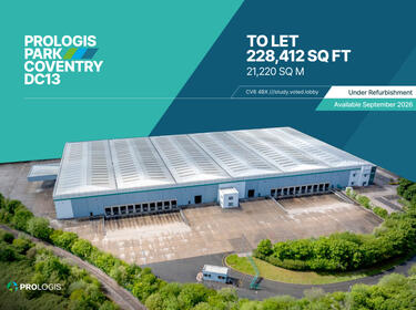 Prologis Park Coventry DC13 brochure cover