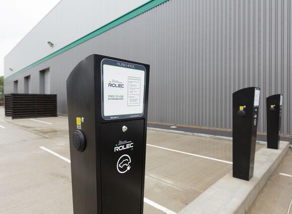 EV Charging at Prologis Dawley Road