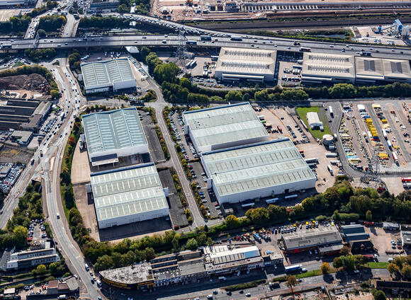 Aerial photo of Prologis Park Bromford Gate