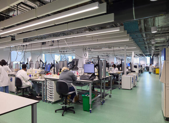 Laboratory at Cambridge Biomedical Campus