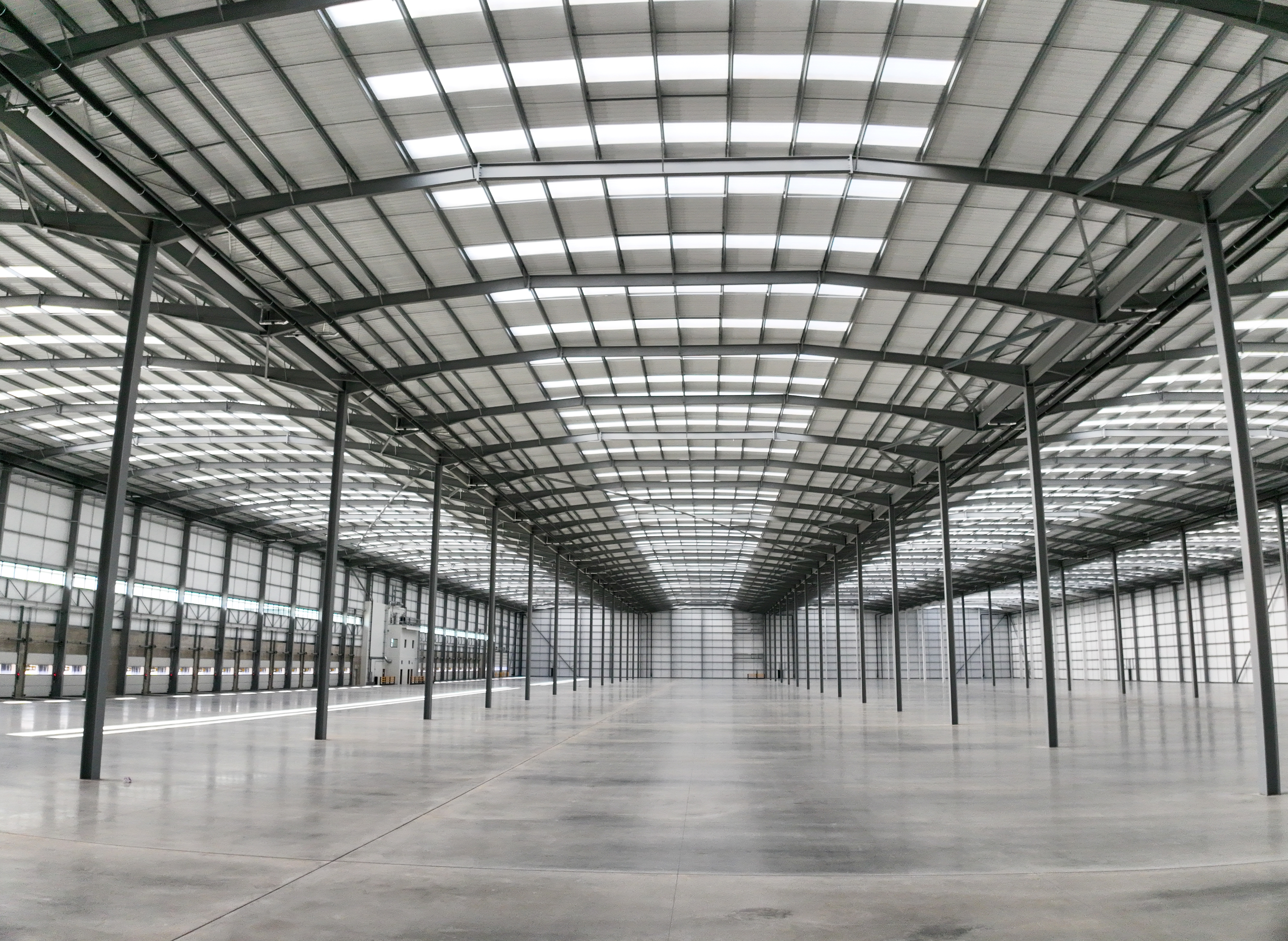 Internal photo of a warehouse at Apex Park Internal photo of a warehouse at Apex Park